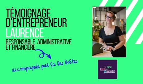 Laurence responsable administrative et financière